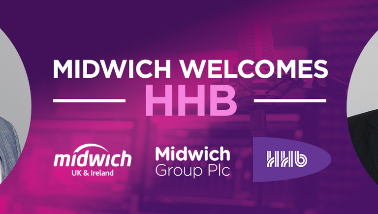 Acquisition of HHB - further investing in broadcast, media and entertainment.