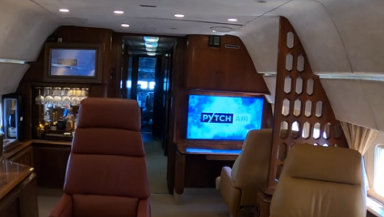 Inside the Midwich-equipped PYTCHAir private jet