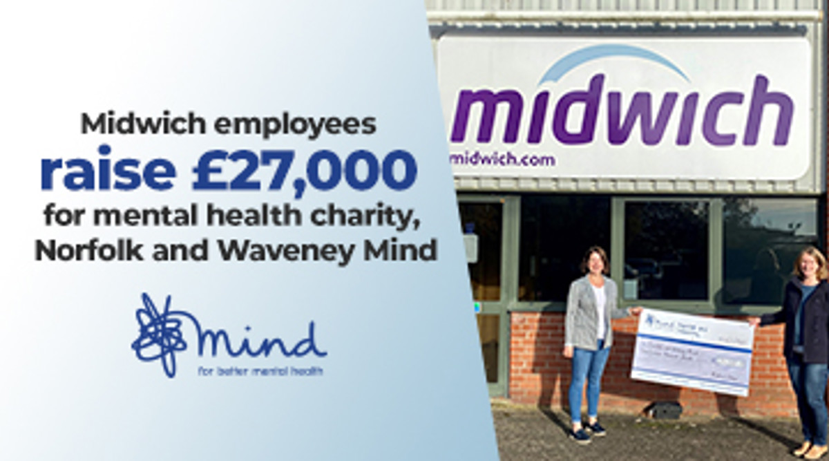 Midwich employees raise £27,000