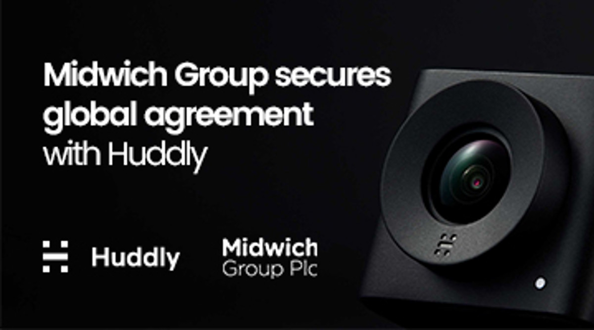 Midwich Group secures global agreement with Huddly